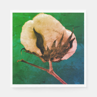 Cotton Boll Serviette