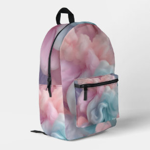 Cotton Candy Abstrakt Bedruckter Rucksack