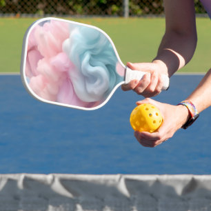 Cotton Candy Abstrakt Pickleball Schläger
