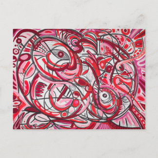 Cotton Candy Anomaly Postkarte