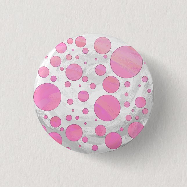 Cotton Candy Button (Vorderseite)