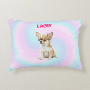 Cotton Candy "Chihuahua" Welpe Liebe Accent Pillow Dekokissen