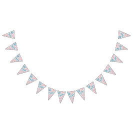 Cotton Candy Clouds Wimpelkette