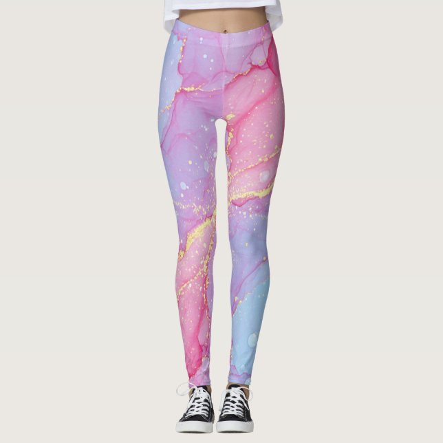 Cotton Candy Dreams Leggings (Vorderseite)