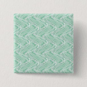 Cotton Candy Green Abstrakt Button