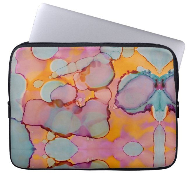Cotton Candy Mirage Laptopschutzhülle (Vorderseite)