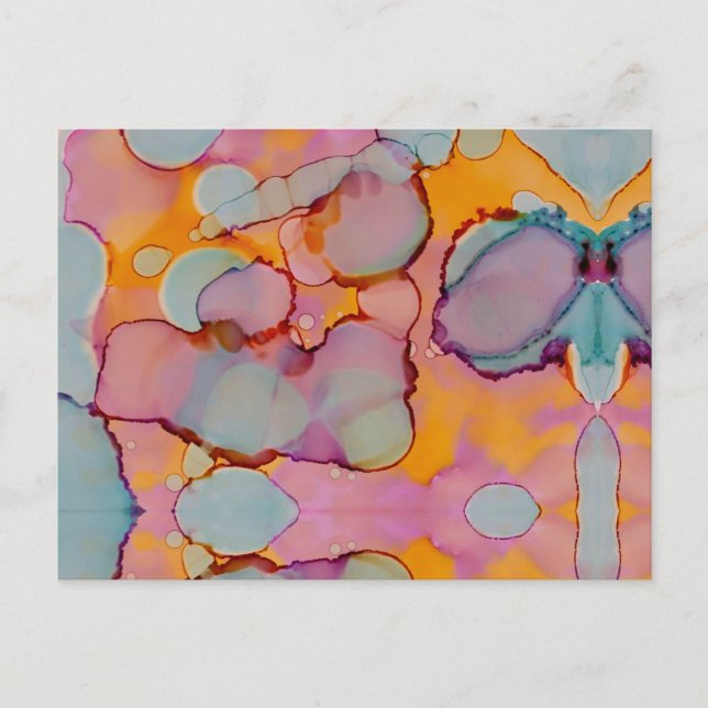 Cotton Candy Mirage Postkarte (Vorderseite)