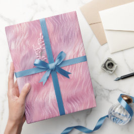 Cotton Candy Pink Geschenkpapier