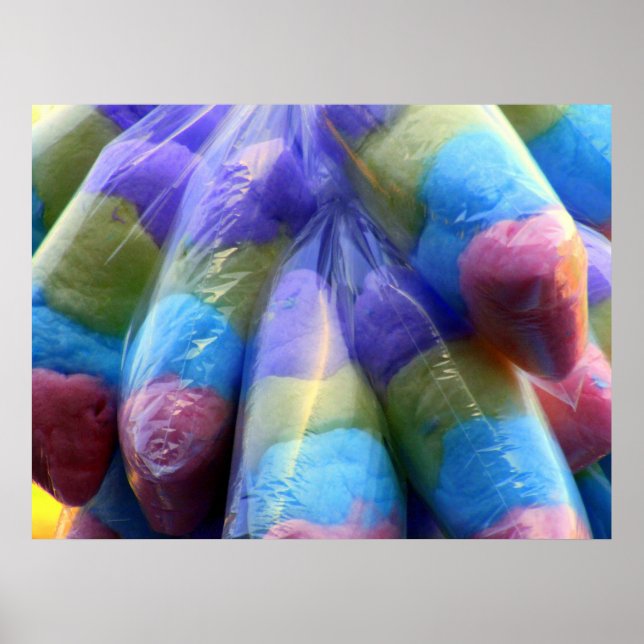 Cotton Candy Print Poster (Vorne)