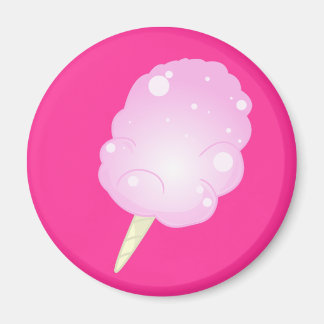 Cotton Candy - Rosa Magnet