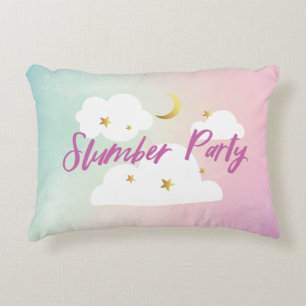 Cotton Candy Sky Slumber Party Kissen