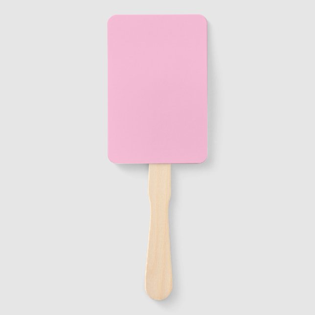 Cotton Candy Solid Color Fächer (Vorderseite)