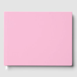 Cotton Candy Solid Color Gästebuch