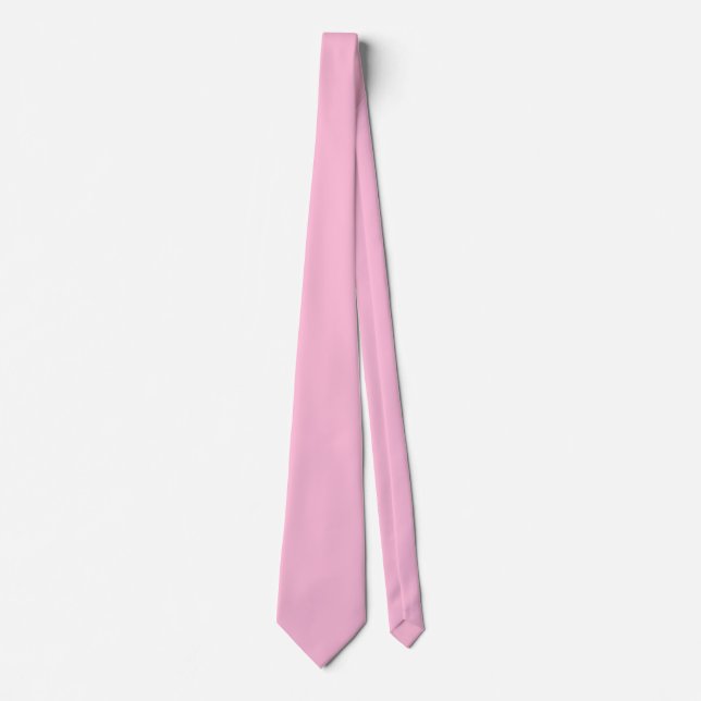 Cotton Candy Solid Color Krawatte (Vorderseite)