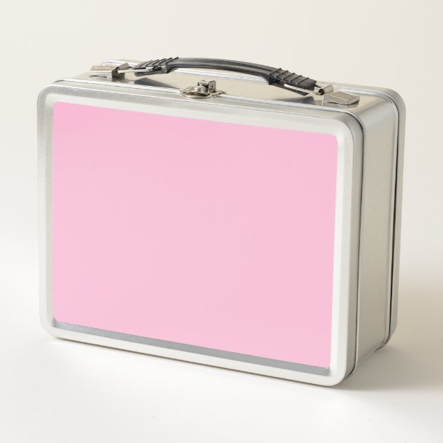 Cotton Candy Solid Color Metall Brotdose (Vorderseite)
