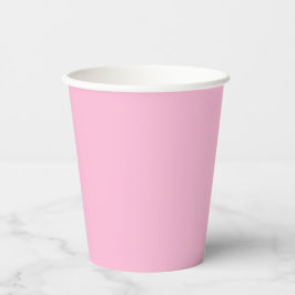 Cotton Candy Solid Color Pappbecher
