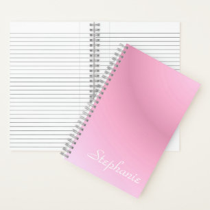 Cotton Candy Spiral Notebook Notizbuch