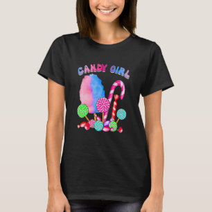 Cotton Candy Sweet Girl Niedlich Fun Girls Juniors T-Shirt