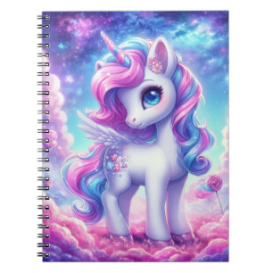 Cotton Candy Unicorn Journal-Notebook Notizblock