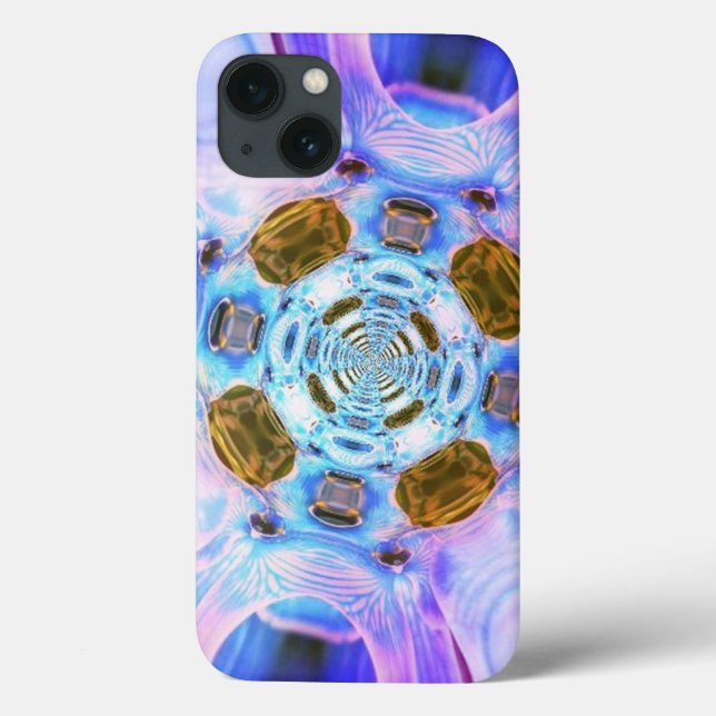 Cotton Candy Wormhole iPad Gehäuse Case-Mate iPhone Hülle (Rückseite)