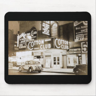 Cotton Club, New York City Vintage auf Deutsch Mousepad