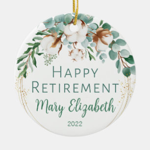 Cotton Eukalyptus Pensionname Ornament