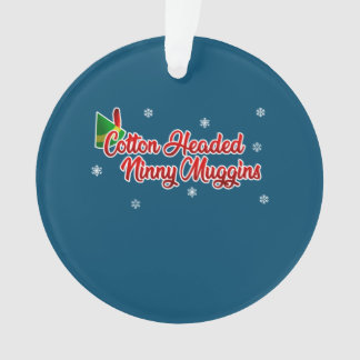 Cotton Headed Ninny Muggins Funny Elf Weihnachten Ornament