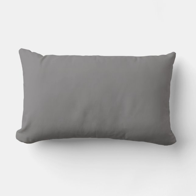 Cotton Lumbar Accent Pillow - Custom 13x21 Lendenkissen (Vorderseite)