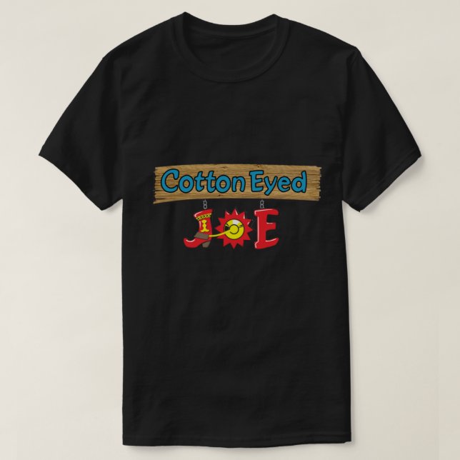 Cotton Mit Augen Joe T-Shirt (Design vorne)