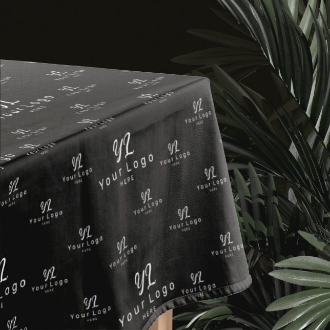 Cotton mit dem Logo für das Schwarze Unternehmen Tischdecke (Von Creator hochgeladen)