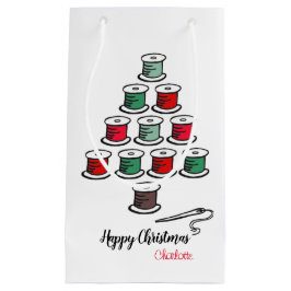 Cotton Reel Weihnachtsbaum Kleine Geschenktüte