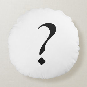 Cotton Round-Throw-Kissen nach Kundenwunsch (16") Rundes Kissen