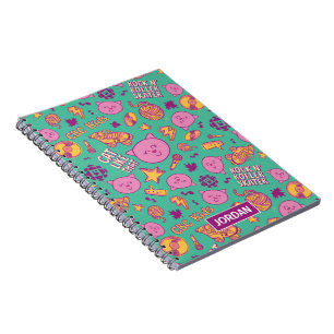 Cottonball-Muster Personalisiertes Notebook Notizblock