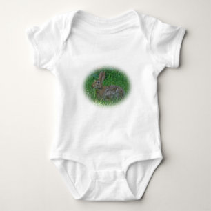 Cottontail Bunny Rabbit Koordinaten Baby Strampler