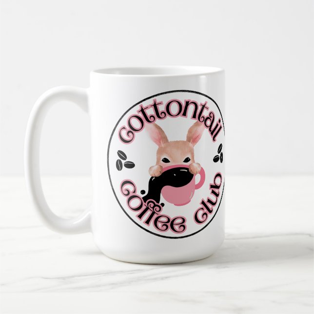 Cottontail Coffee Club Kaffeetasse (Links)