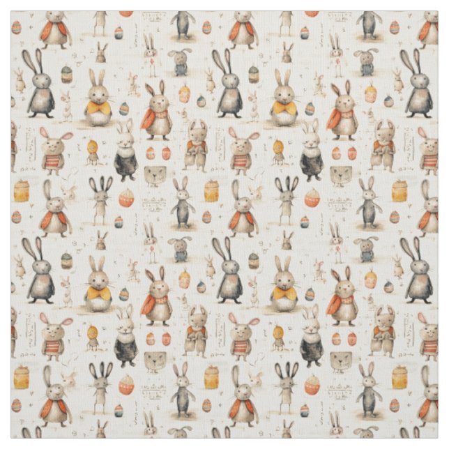 Cottontail Whimsy: Whimsy Bunny Stoff (Muster)