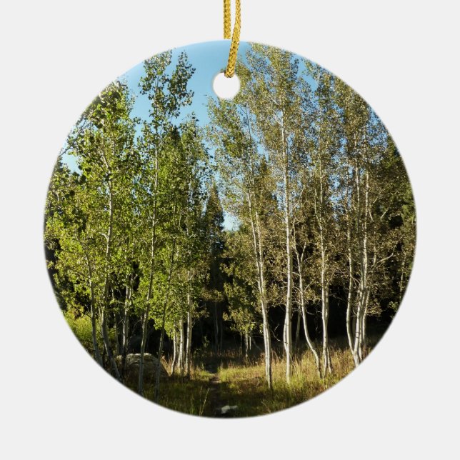 Cottonwald am Luganersee Keramik Ornament (Vorne)