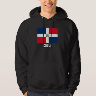 Cotuí Dominican Republic Flaggenemblem Escudo Wapp Hoodie