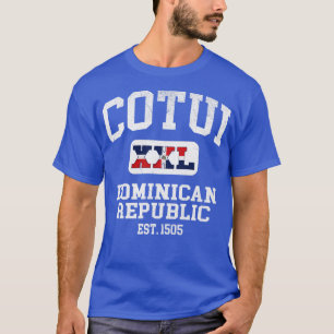 Cotui Dominikanische Republik XXL Athletic design T-Shirt