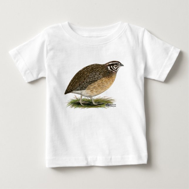 Coturnix Pharaoh Quail Baby T-shirt (Vorderseite)