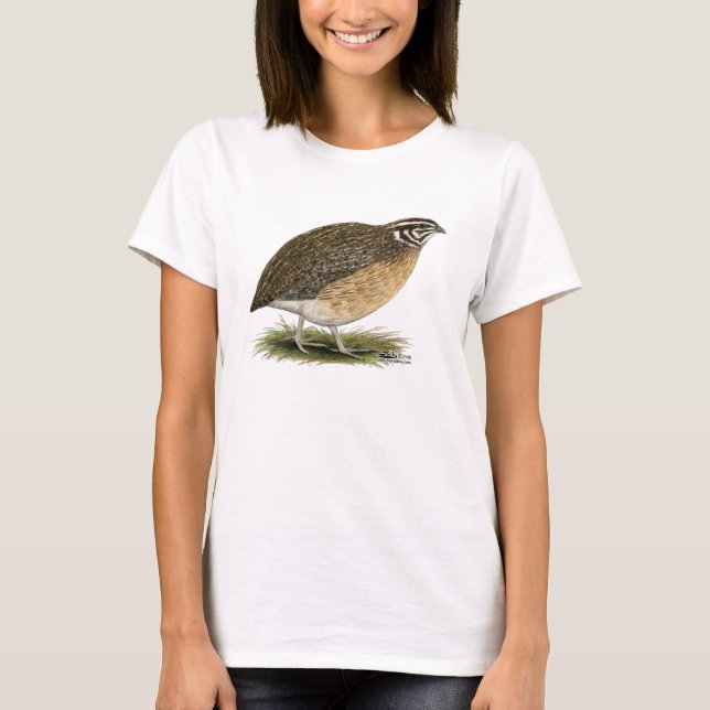 Coturnix Pharaoh Quail T-Shirt (Vorderseite)
