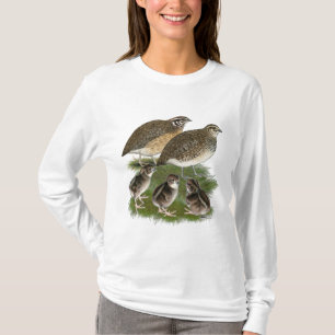 Coturnix-Wachtel-Familie T-Shirt