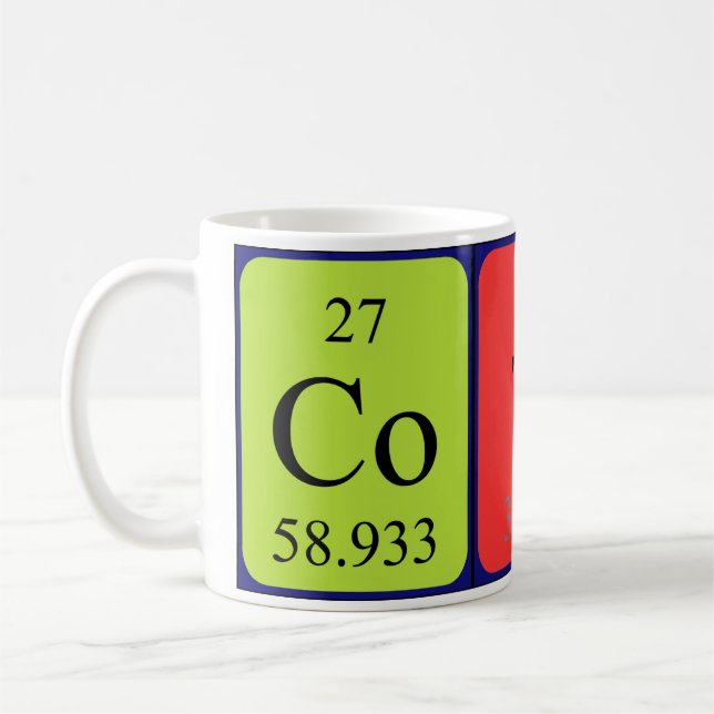 Coty Periodenname Tasse (Links)