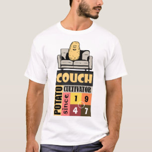 Couch Potato Cultivator Seit [Geburtsjahr] T-Shirt