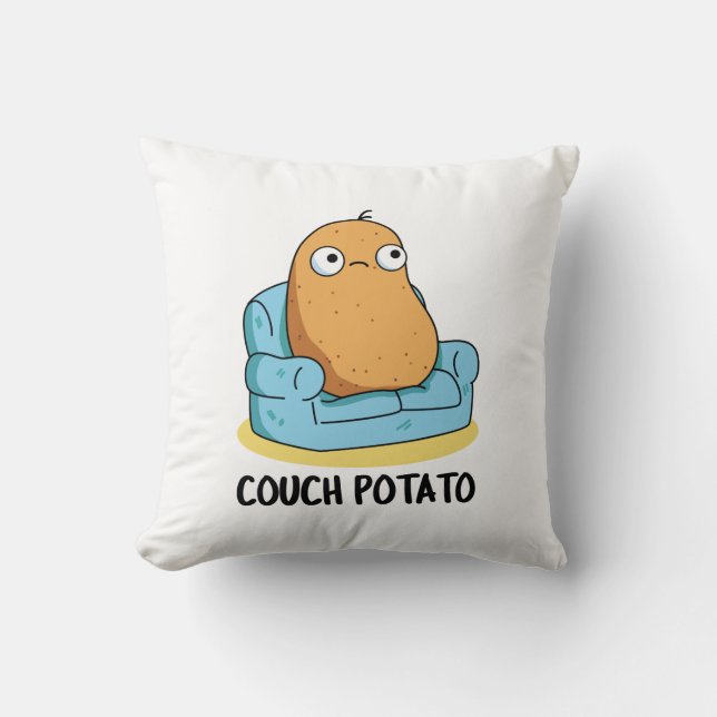 Couch Potato Funny Potato Pub Kissen (Vorderseite)