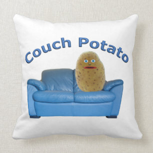 Couch Potato Grade A Cotton Throw Kissen