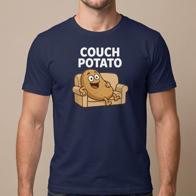 Couch Potato Lazy T-Shirt (Von Creator hochgeladen)