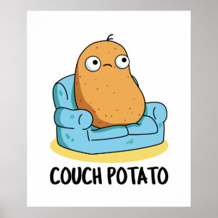 Couch Potato Niedlich Potato Puppe Poster