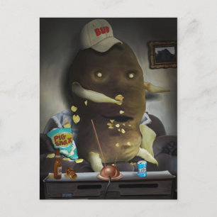 Couch Potato Postkarte