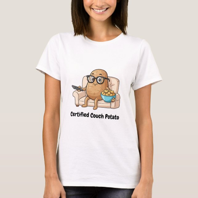 Couch Potato - T - Shirt für Frauen (Vorderseite)